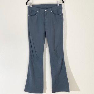 7 For All Mankind “A” Pocket Blue Bootcut Pant